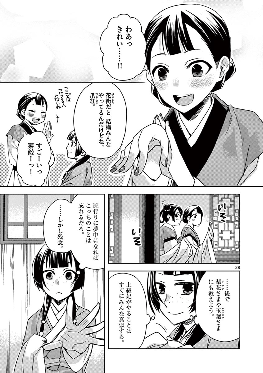 药屋少女的呢喃 (KURATA Minoji) 第27話 - Page 28