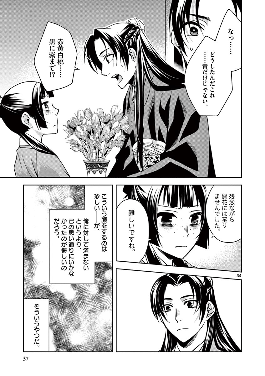 药屋少女的呢喃 (KURATA Minoji) 第27話 - Page 34