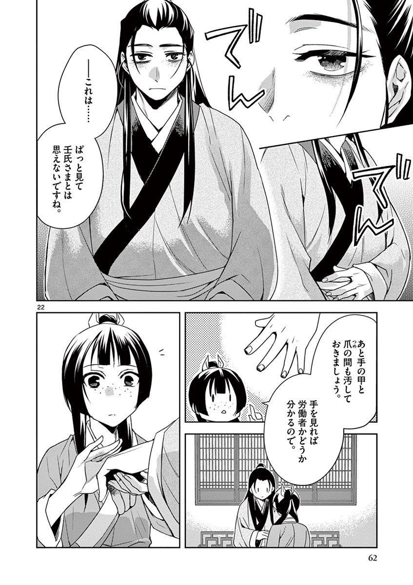 药屋少女的呢喃 (KURATA Minoji) 第20話 - Page 22