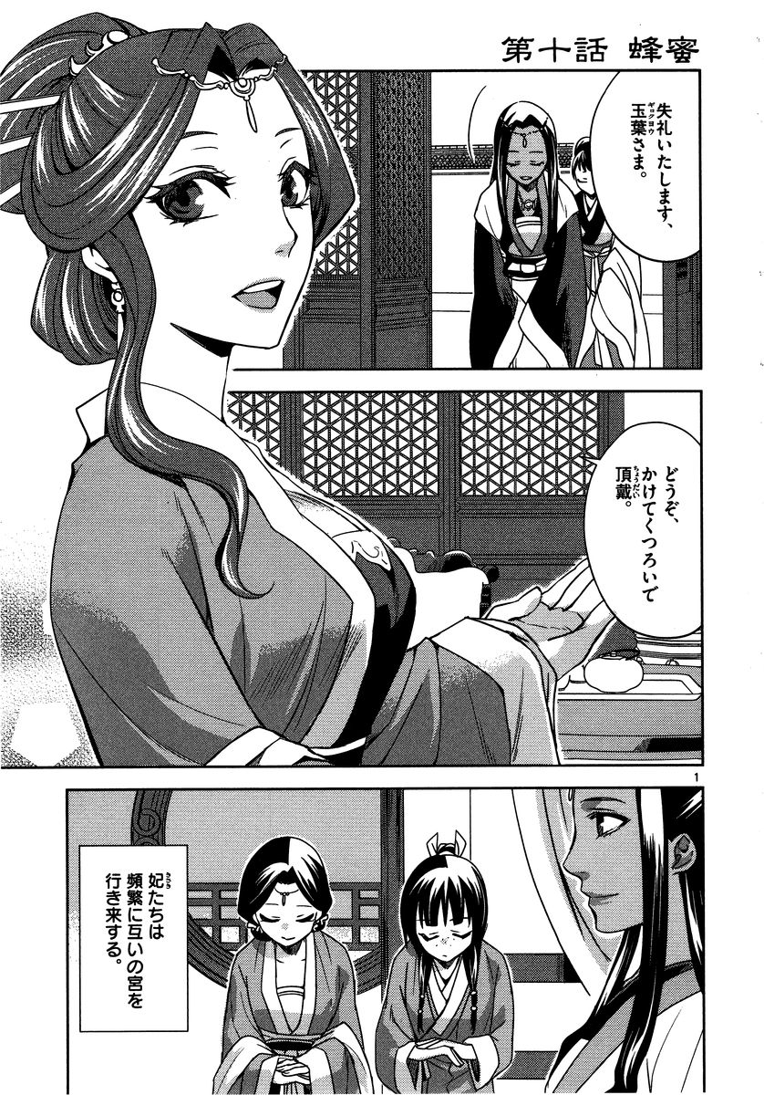 药屋少女的呢喃 (KURATA Minoji) 第10話 - Page 1