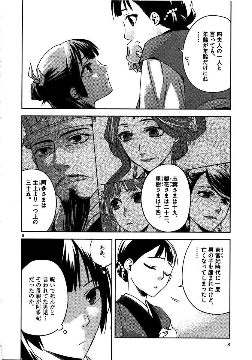 药屋少女的呢喃 (KURATA Minoji) 第10話 - Page 6