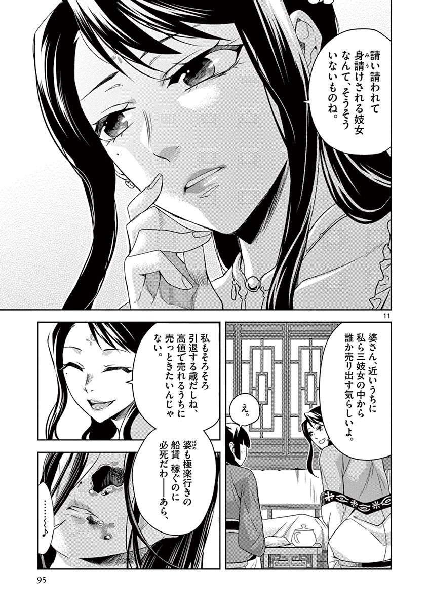 药屋少女的呢喃 (KURATA Minoji) 第21話 - Page 11