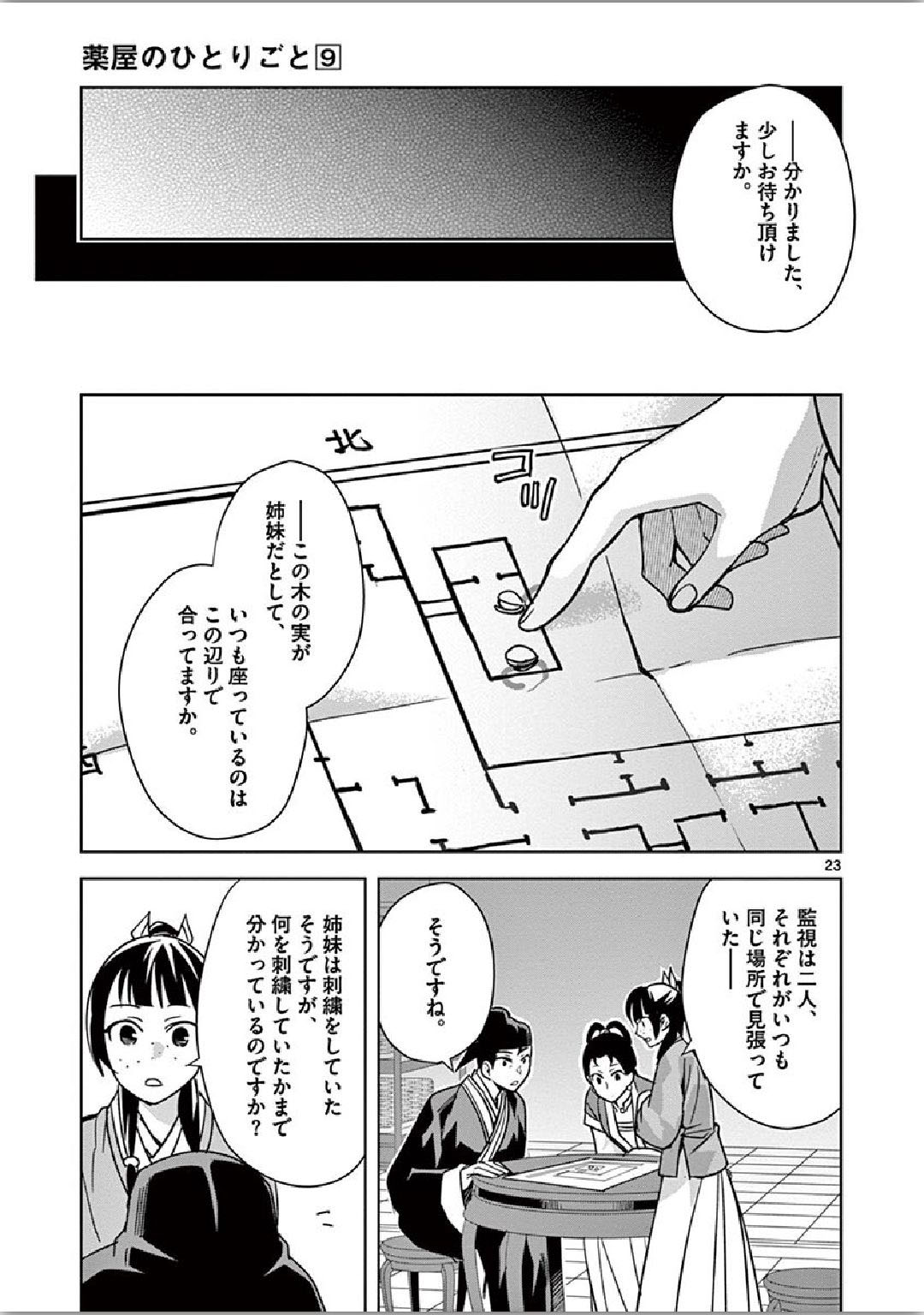 药屋少女的呢喃 (KURATA Minoji) 第36話 - Page 23
