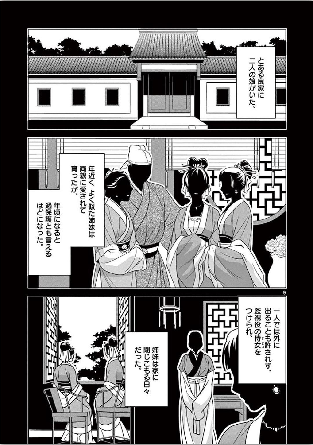 药屋少女的呢喃 (KURATA Minoji) 第36話 - Page 9