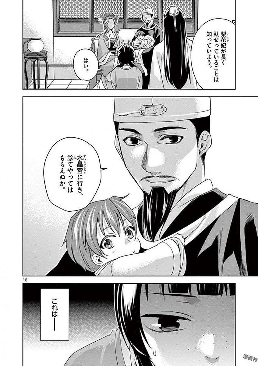 药屋少女的呢喃 (KURATA Minoji) 第4話 - Page 18