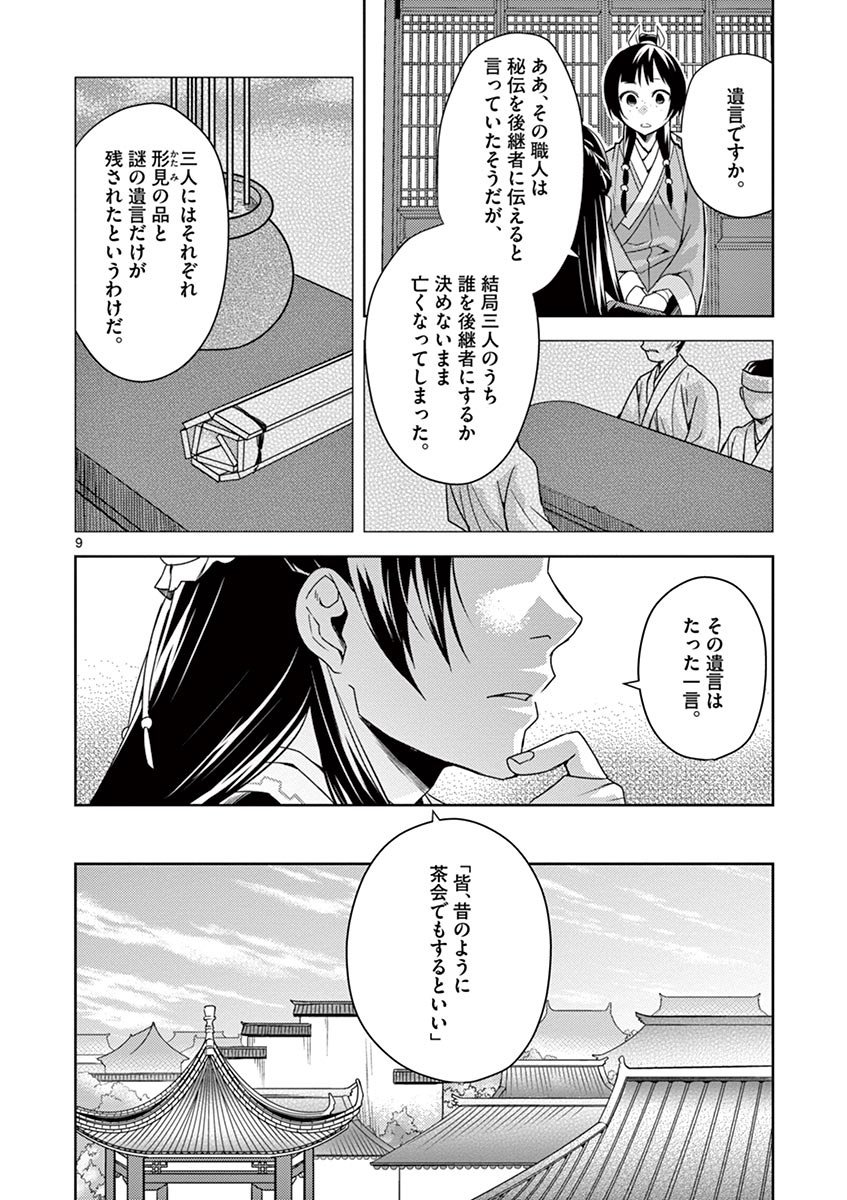 药屋少女的呢喃 (KURATA Minoji) 第19話 - Page 10