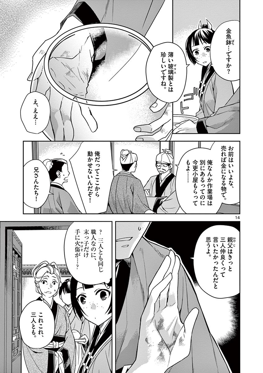 药屋少女的呢喃 (KURATA Minoji) 第19話 - Page 15