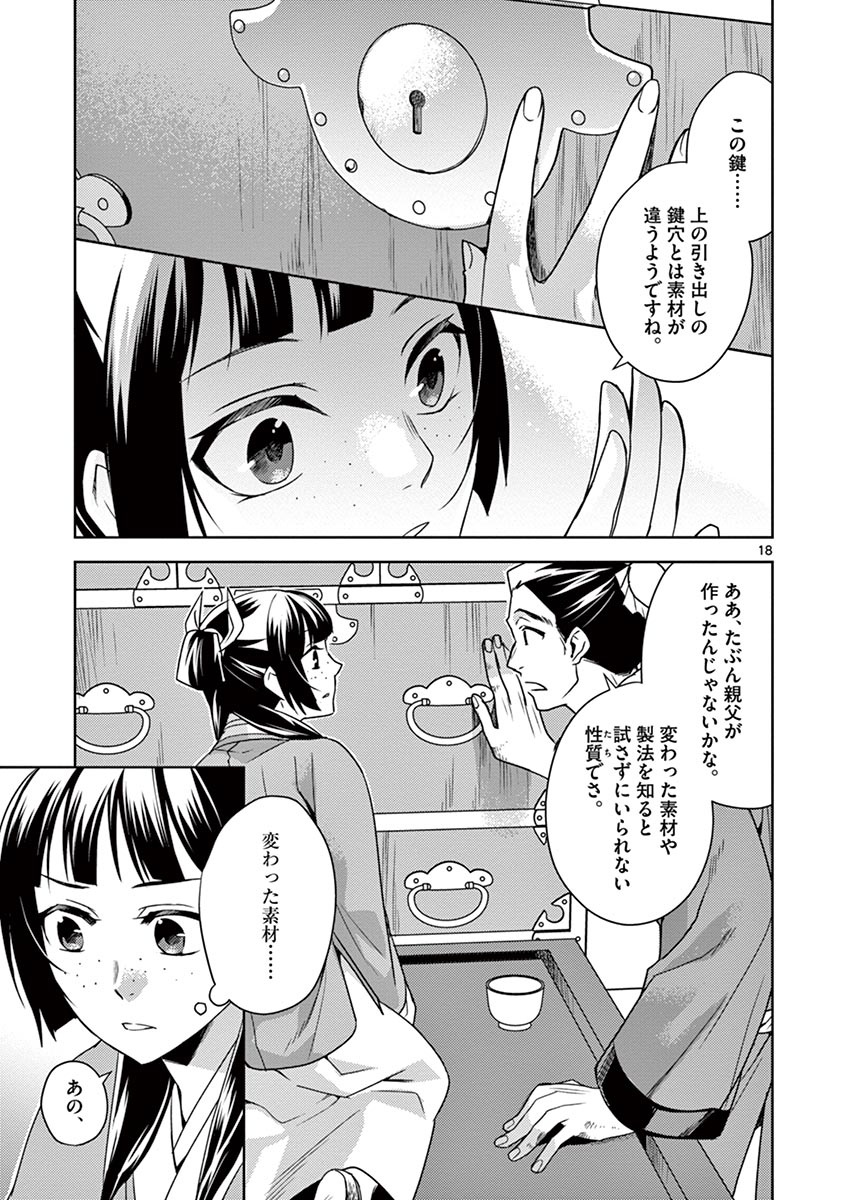 药屋少女的呢喃 (KURATA Minoji) 第19話 - Page 19