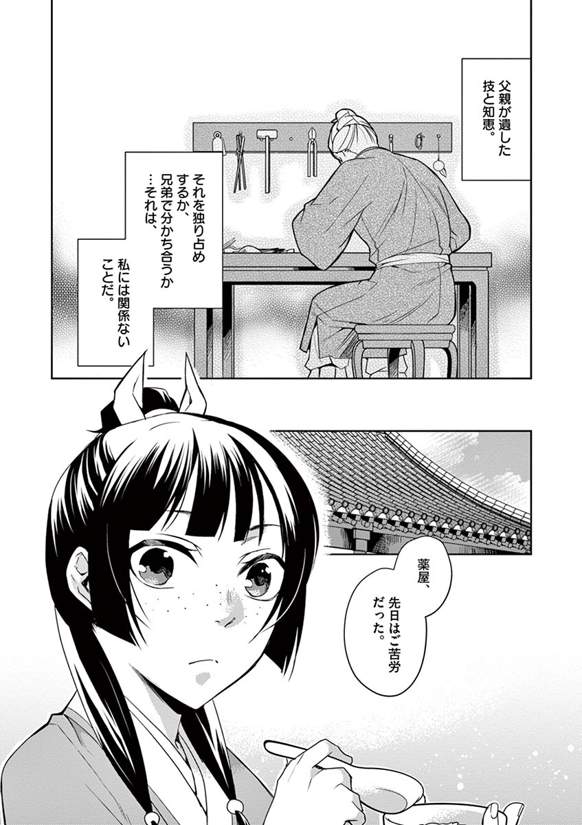 药屋少女的呢喃 (KURATA Minoji) 第19話 - Page 36
