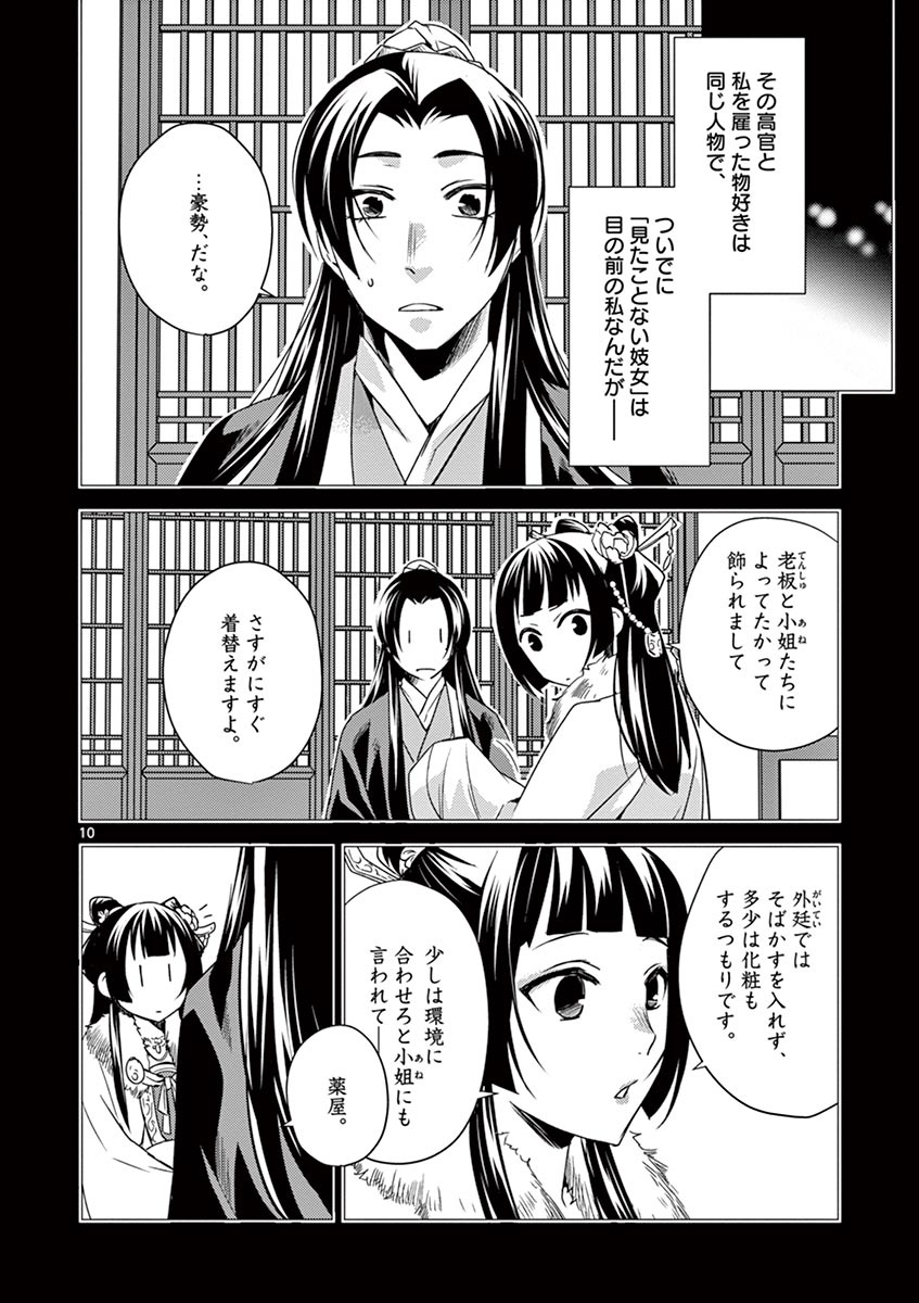药屋少女的呢喃 (KURATA Minoji) 第16話 - Page 10