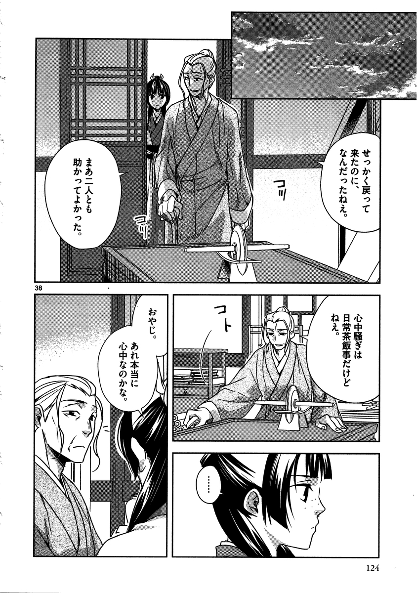 药屋少女的呢喃 (KURATA Minoji) 第8話 - Page 38