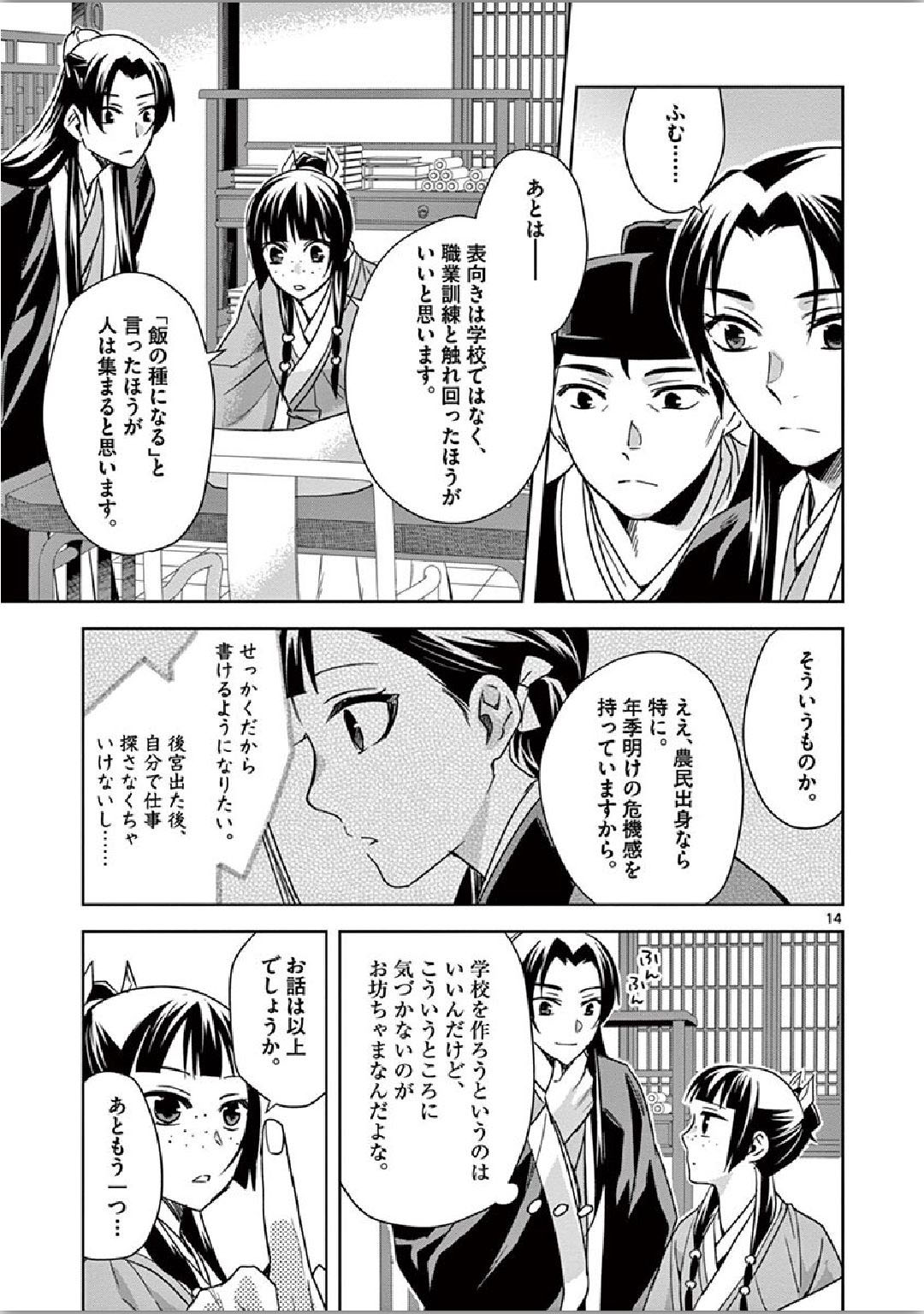 药屋少女的呢喃 (KURATA Minoji) 第34話 - Page 13