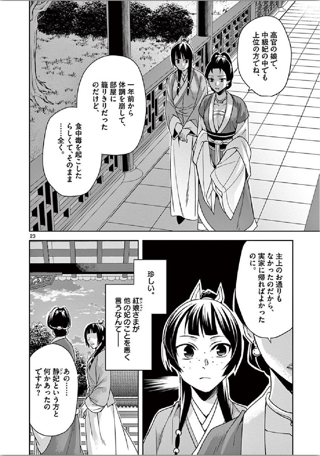 药屋少女的呢喃 (KURATA Minoji) 第34話 - Page 22