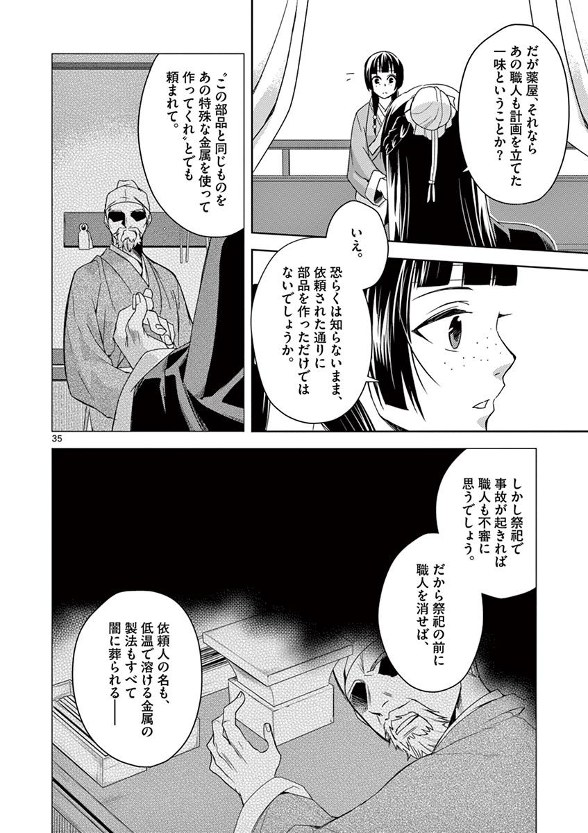 药屋少女的呢喃 (KURATA Minoji) 第23話 - Page 32