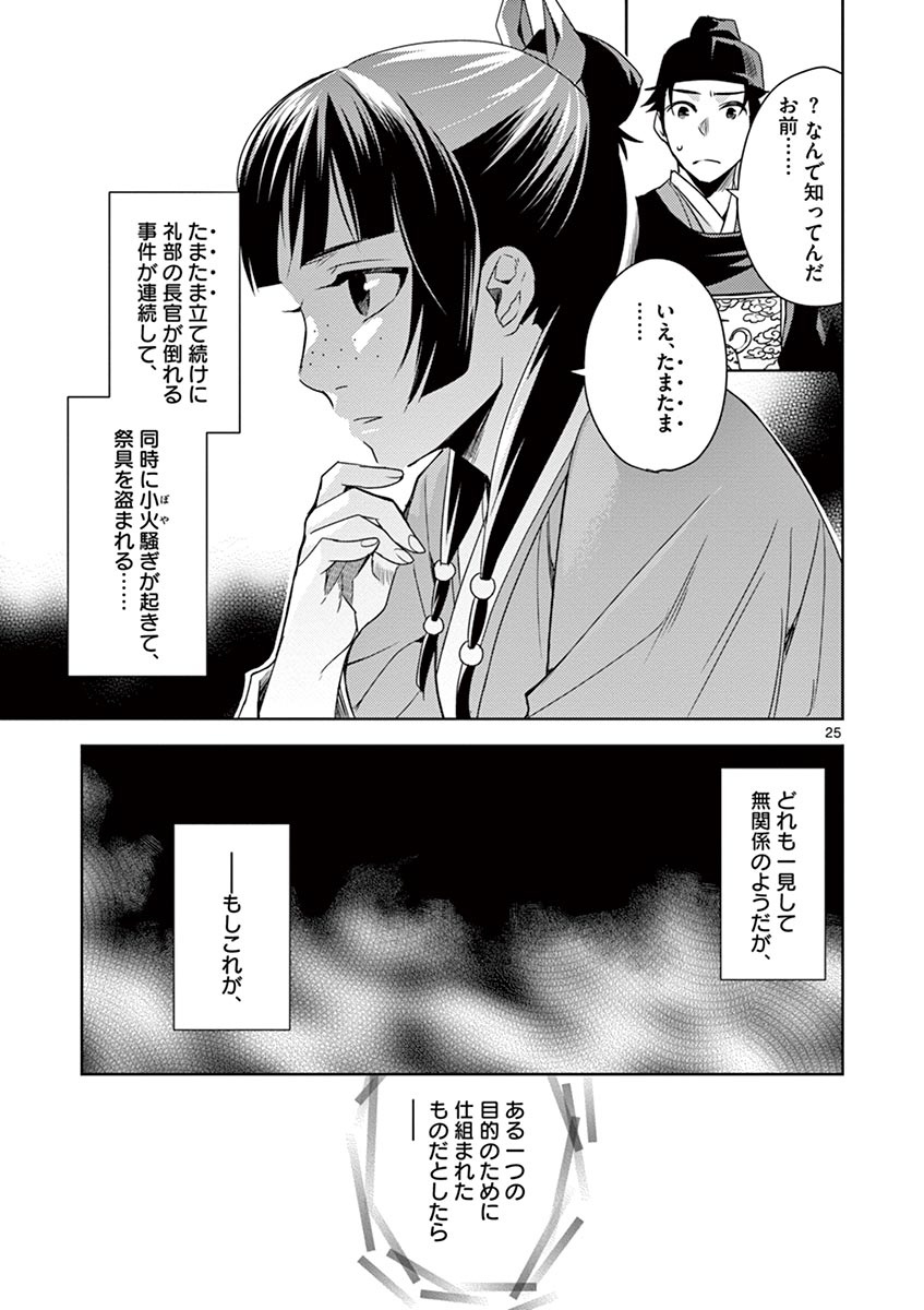 药屋少女的呢喃 (KURATA Minoji) 第22話 - Page 13