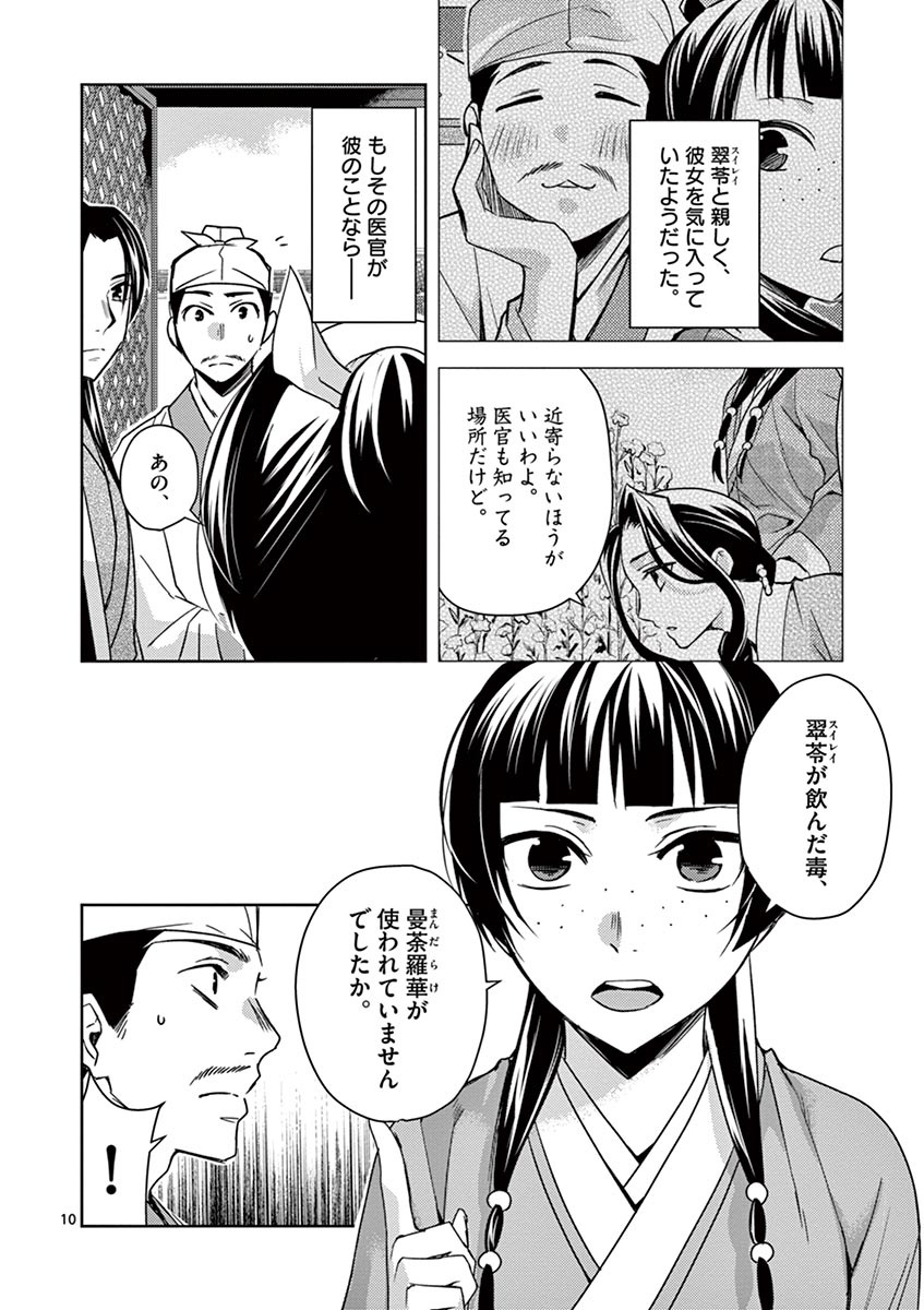 药屋少女的呢喃 (KURATA Minoji) 第24話 - Page 10