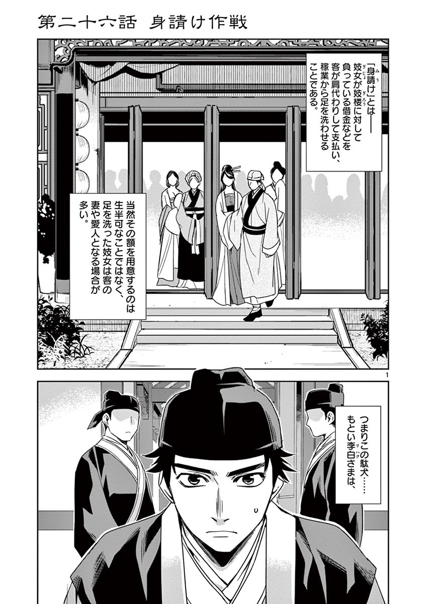 药屋少女的呢喃 (KURATA Minoji) 第26話 - Page 1