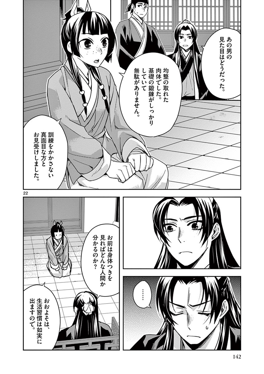药屋少女的呢喃 (KURATA Minoji) 第26話 - Page 22