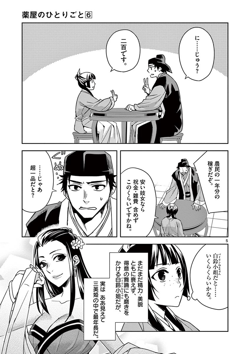 药屋少女的呢喃 (KURATA Minoji) 第26話 - Page 5