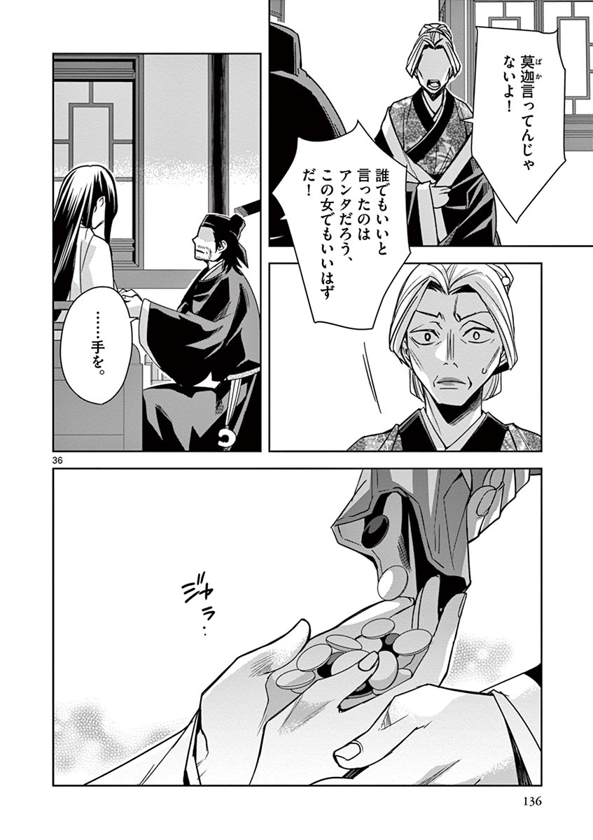 药屋少女的呢喃 (KURATA Minoji) 第29話 - Page 36