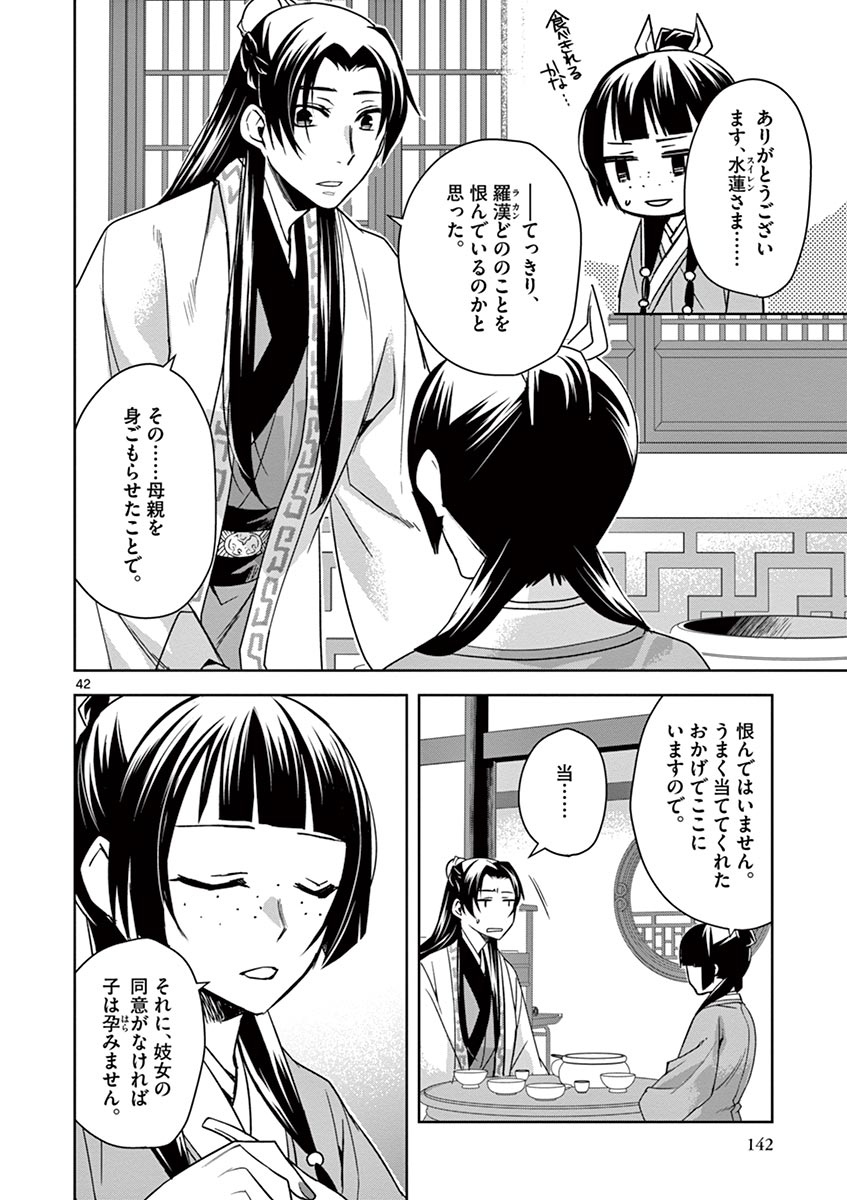 药屋少女的呢喃 (KURATA Minoji) 第29話 - Page 42