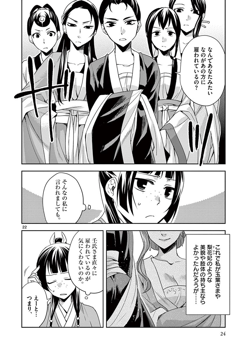 药屋少女的呢喃 (KURATA Minoji) 第14話 - Page 22