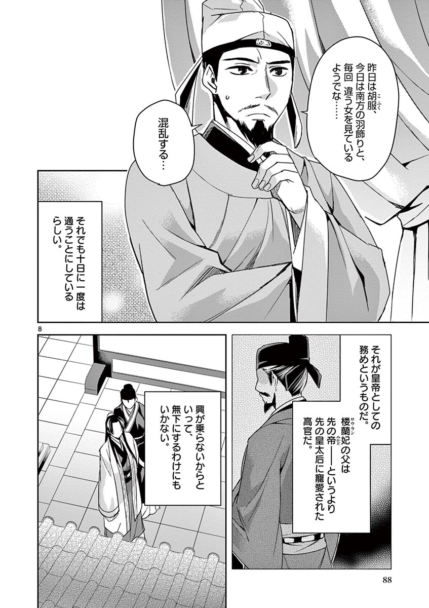 药屋少女的呢喃 (KURATA Minoji) 第25話 - Page 8