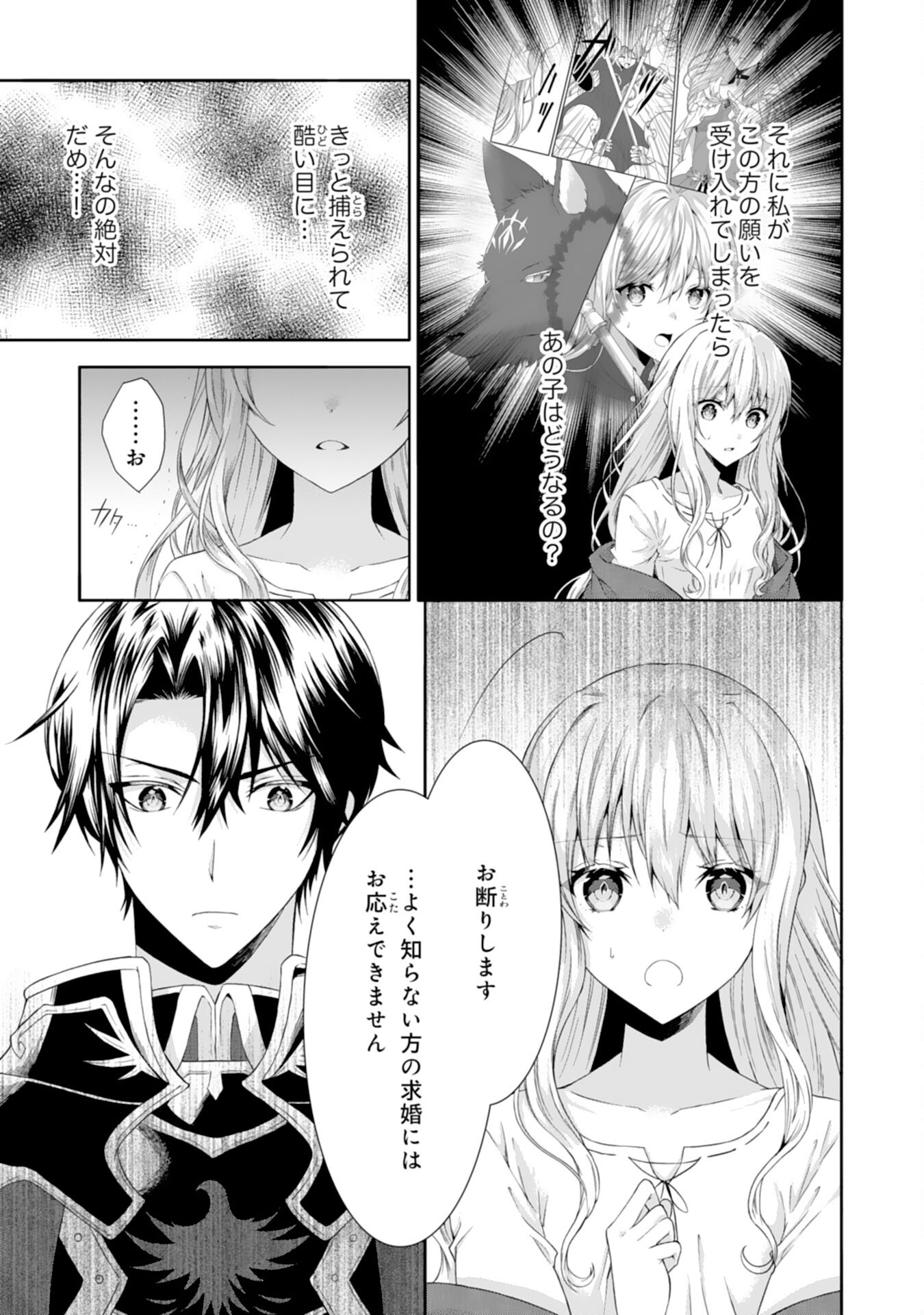 もふもふ魔獣と平穏に暮らしたいのでコワモテ公爵の求婚はお断りです 第2話 - Page 3