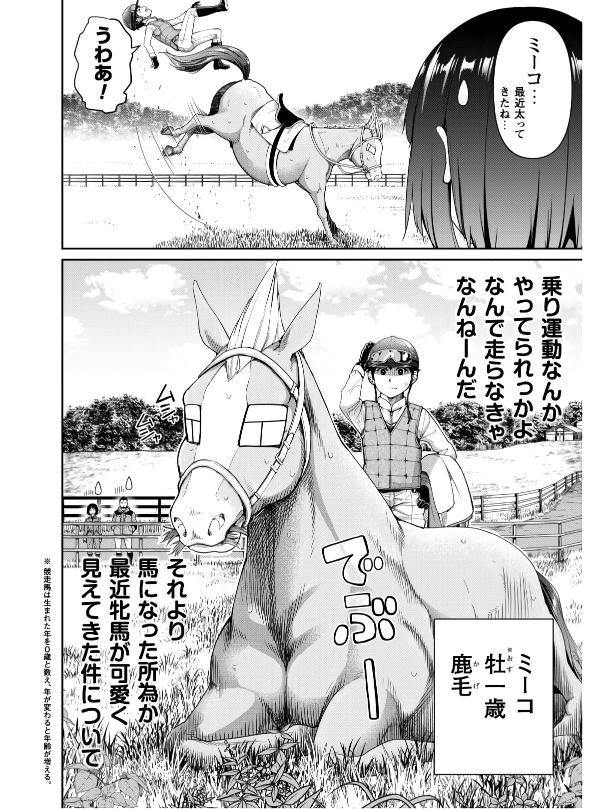 転生競走馬 H-MAN エッチマン 第1話 - Page 34