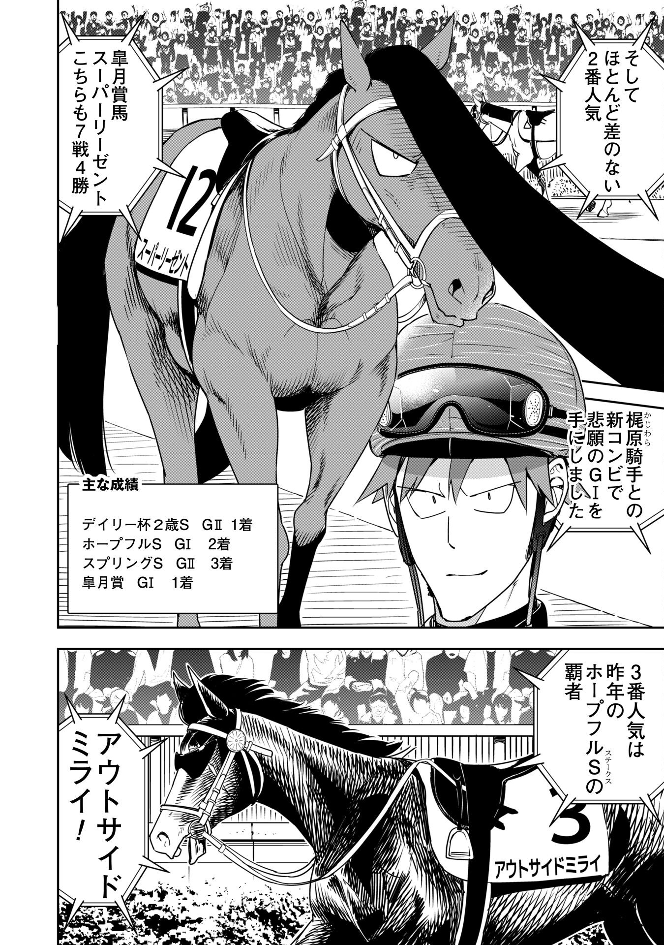 転生競走馬 H-MAN エッチマン 第36.2話 - Page 5